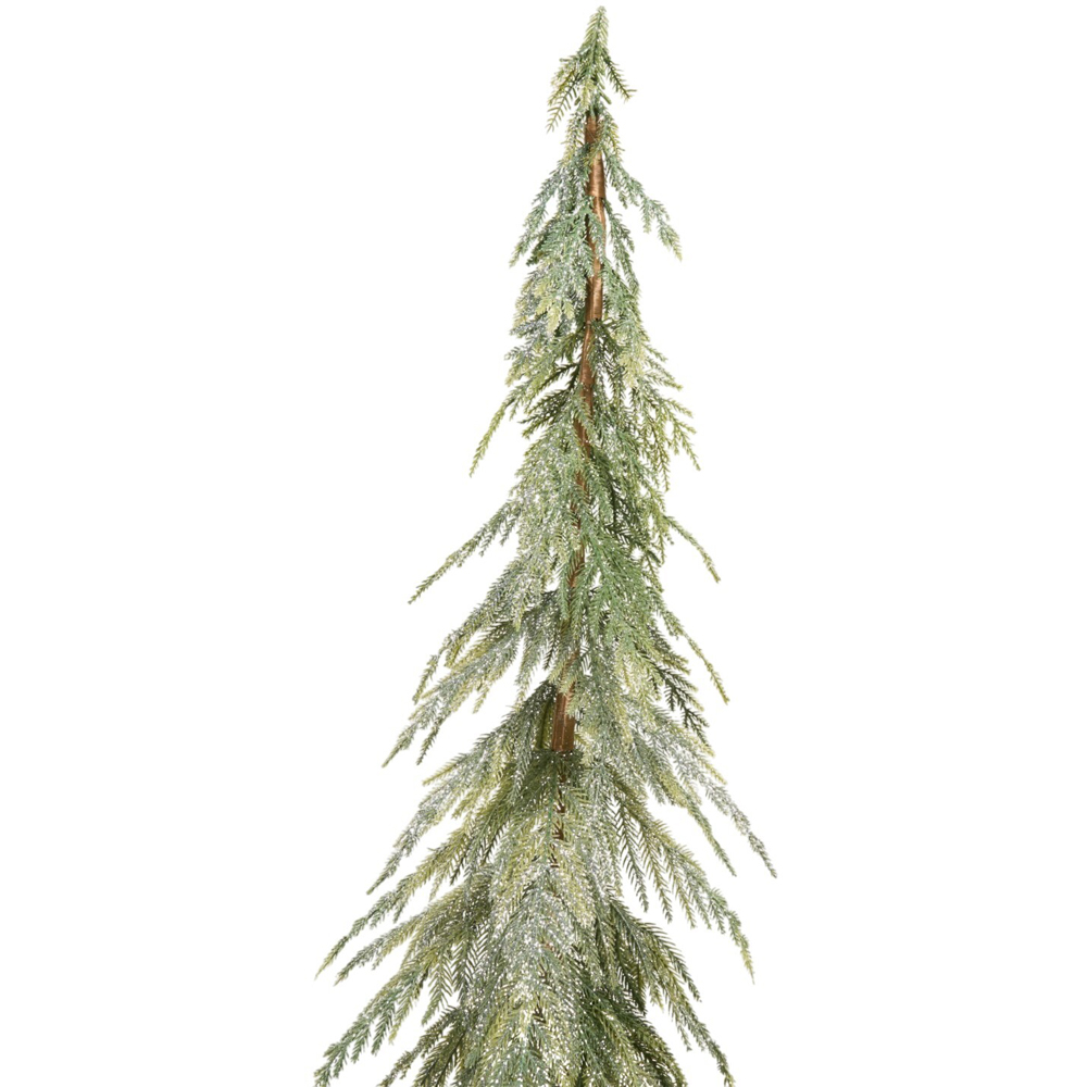 Scandi Tree on Log Decoration Image 4