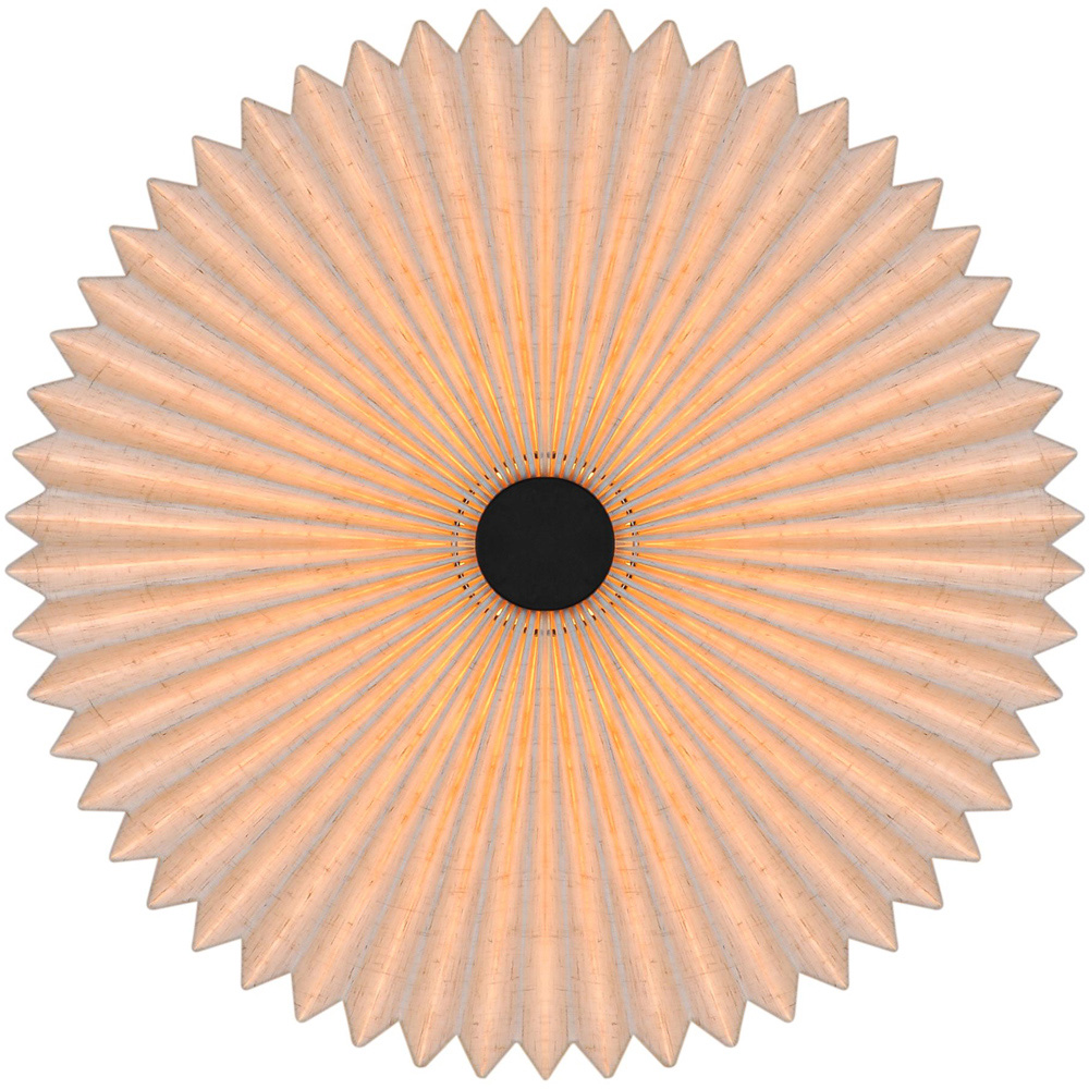Nordlux Vivienne Black Pleated Ceiling Light Image 5