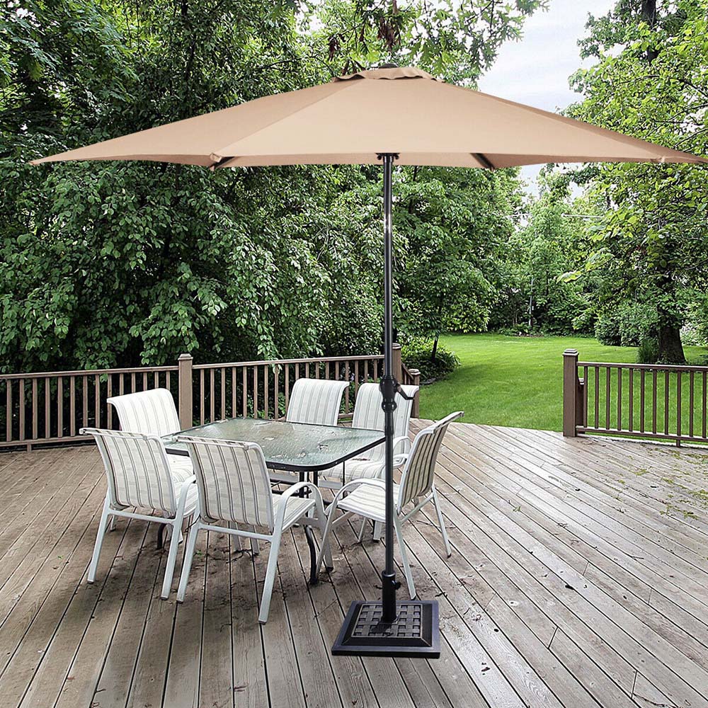Costway Garden Square Parasol Base 12kg Image 5
