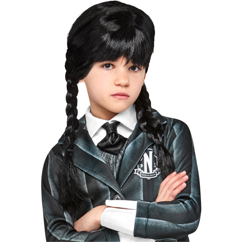 WED WEDNESDAY CHILD WIG NS Image 2