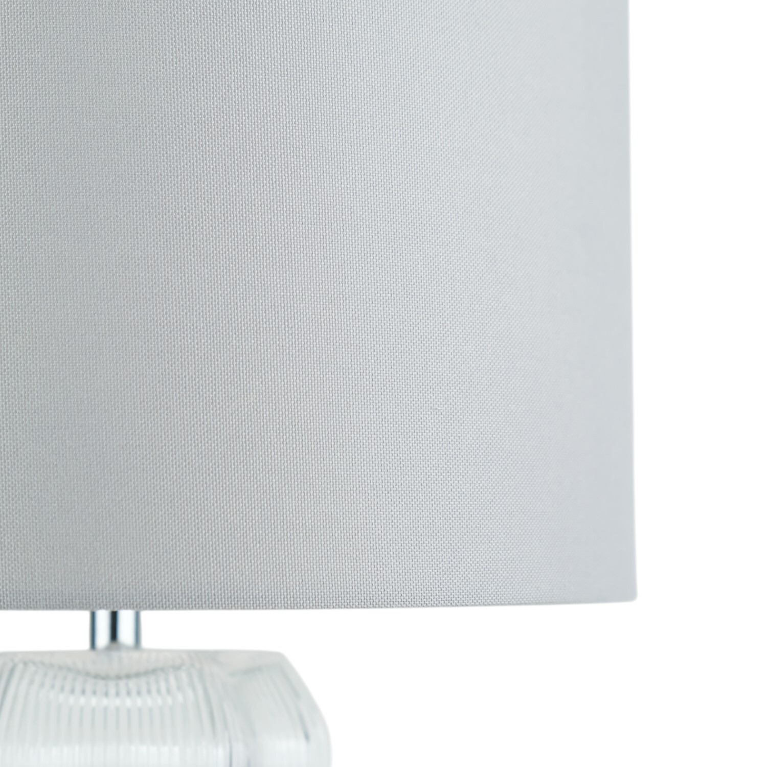 Celina Glass Table Lamp Grey Image 7