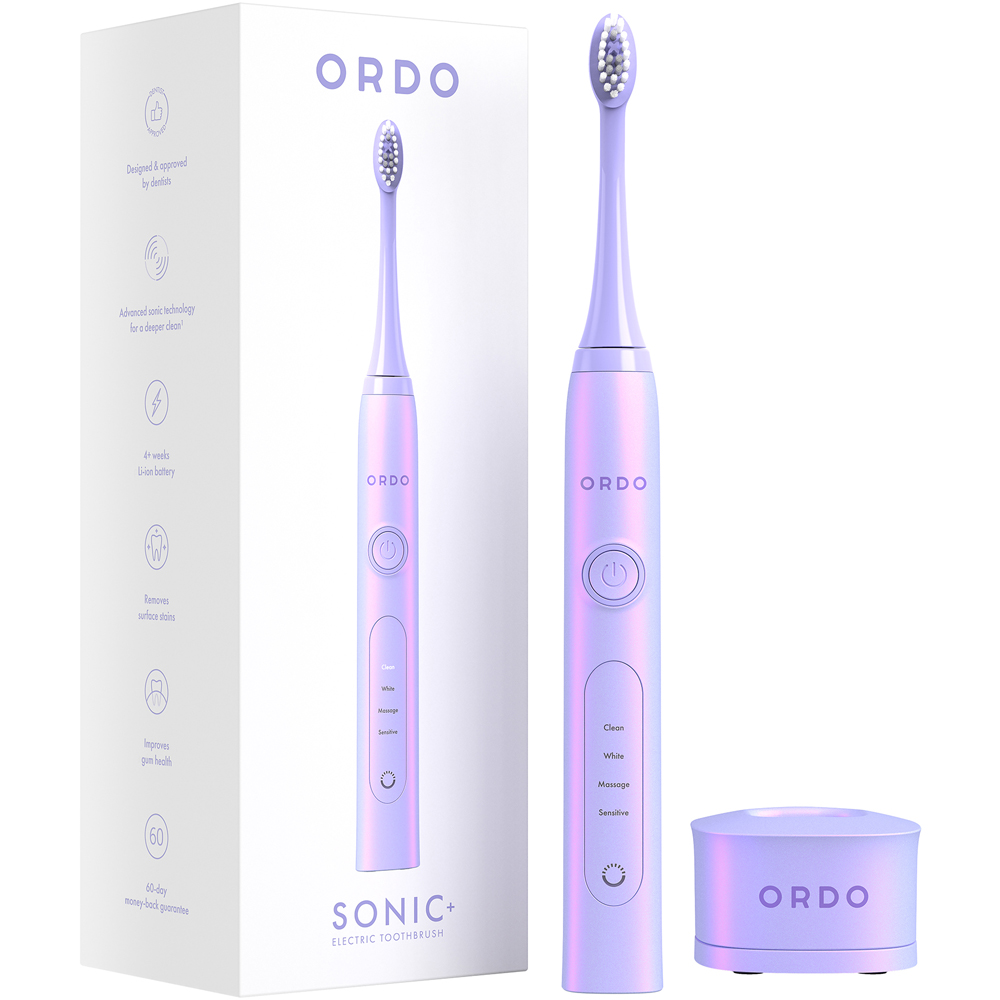 Ordo Sonic+ Pearl Violet Electric Toothbrush Image 1