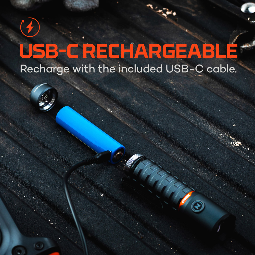 Nebo Torchy 2K 2000 Lumens Rechargeable Pocket Flashlight Image 4