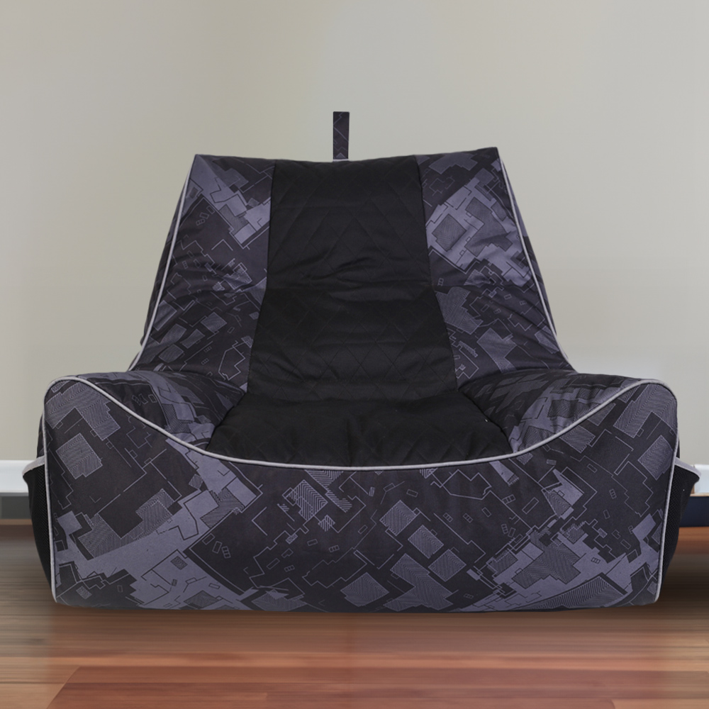 Kaikoo Relaxer Bean Bag Gaming Chair with Quilting Image 1