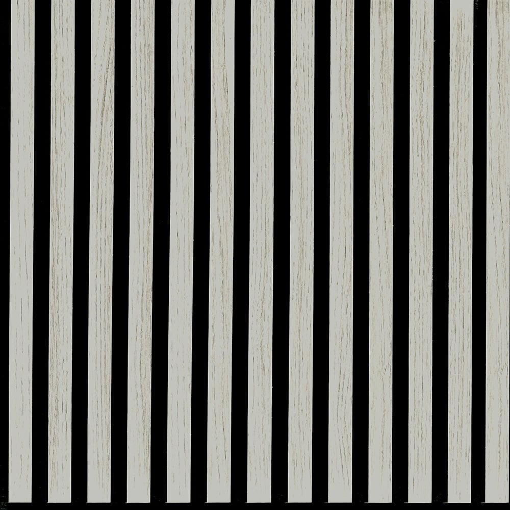 Tuscan Misty Grey PVC Wrapped Acoustic Wall Tile 55.3 x 55.3cm 4 Pack Image 3