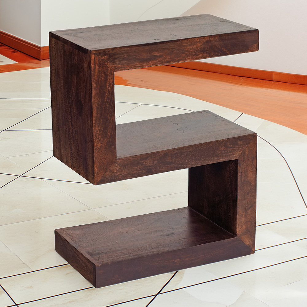 Brooklyn Nihash Toko S Shaped Dark Mango Display Unit Image 1