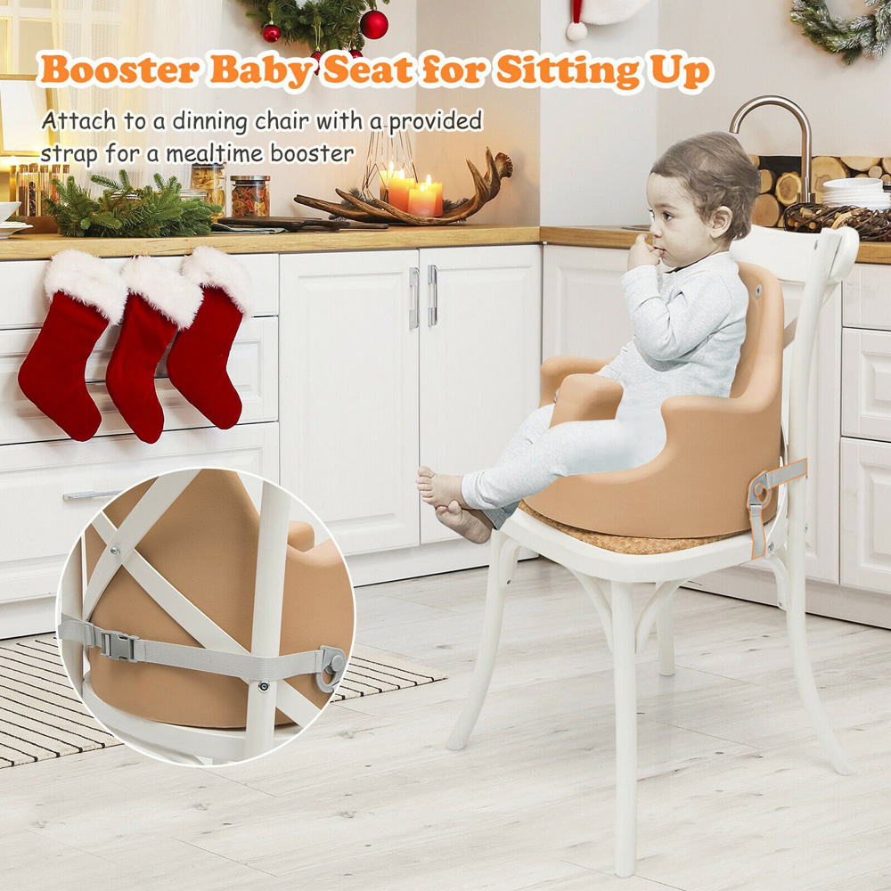 Costway Yellow 6 in 1 Baby Walker Training Set Image 4
