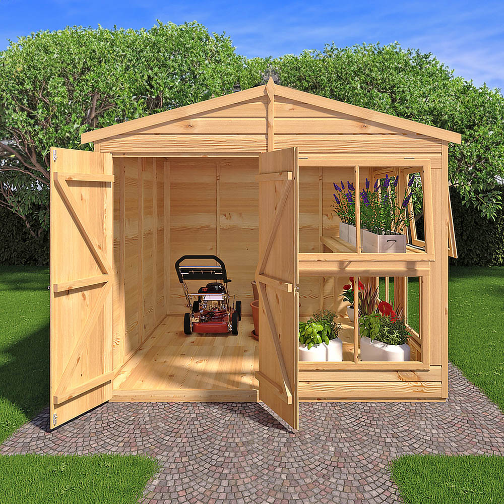 Shire 8 x 8ft Sun Hut Image 6