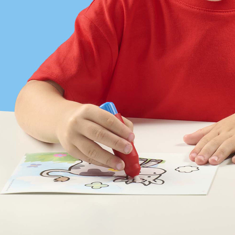 SES Creative Farm Colouring with Water Book with Brush Image 4