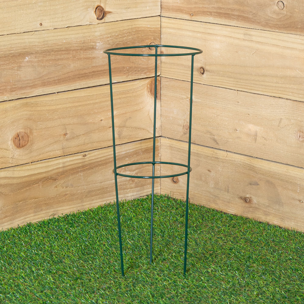 Samuel Alexander Green Conical Plant Support Ring 20cm Image 2