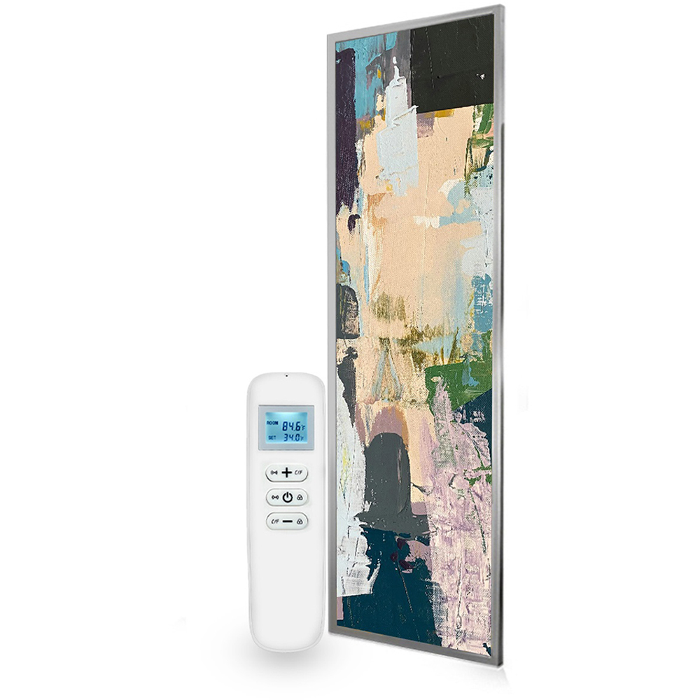 Mirrorstone Nexus Classic Abstract Picture Ultraslim Wi-Fi Infrared Heating Panel 350W 295 x 1195mm Image 2