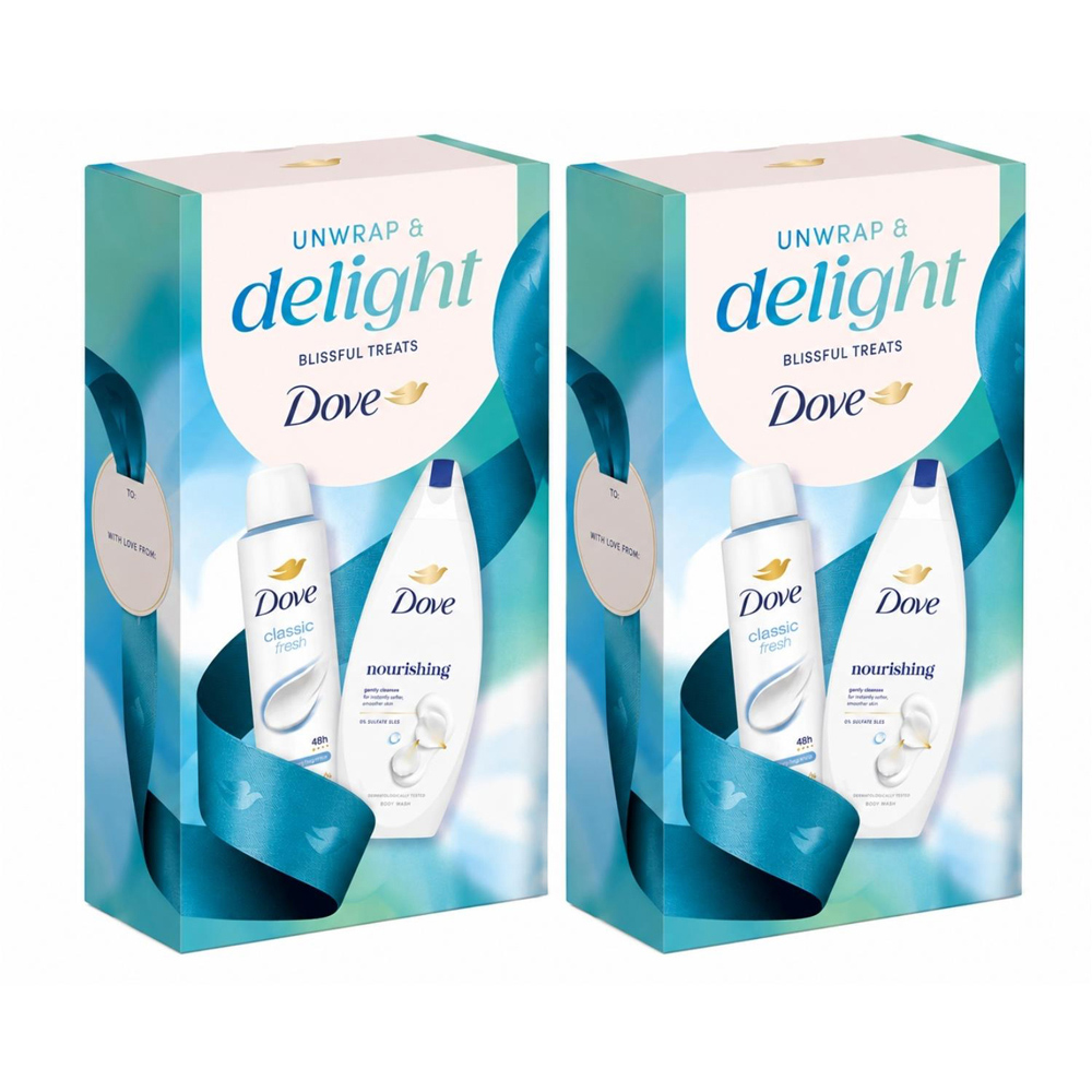 Dove Unwrap and Delight Blissful Treats Duo Gift Set 2 Piece 2 Pack Image 5