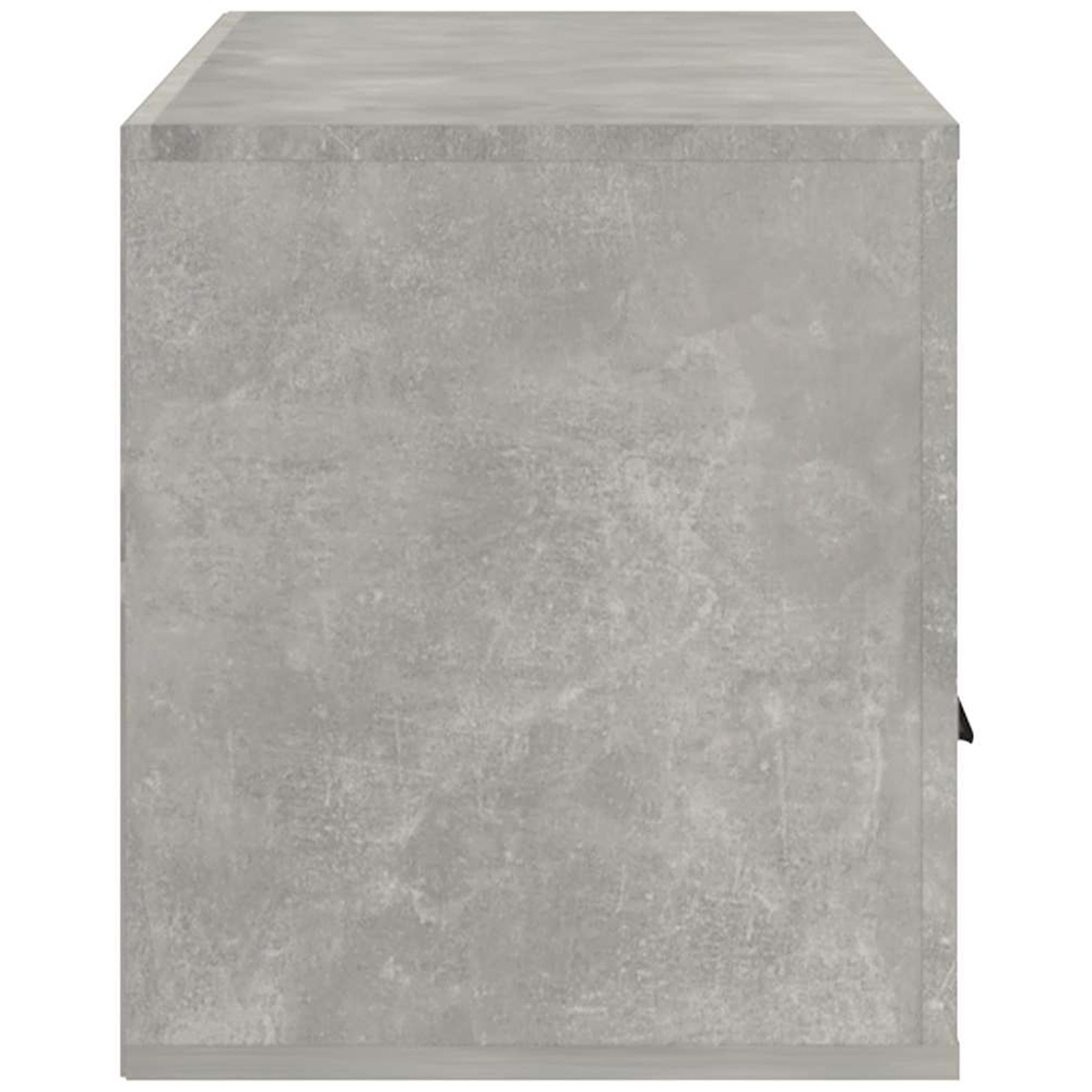 vidaXL 2 Drawer 2 Shelf Grey TV Cabinet Image 7