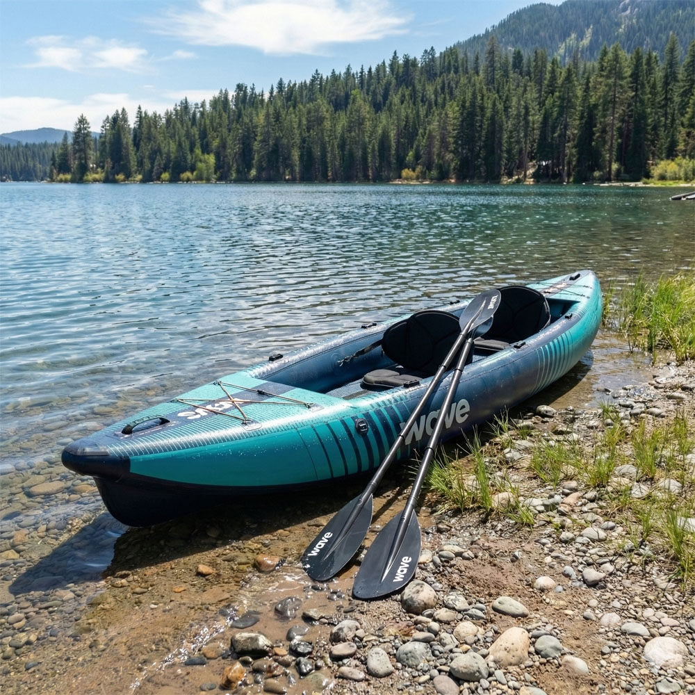 Wave Navigator 3.0 2 Person Navy Kayak Image 7