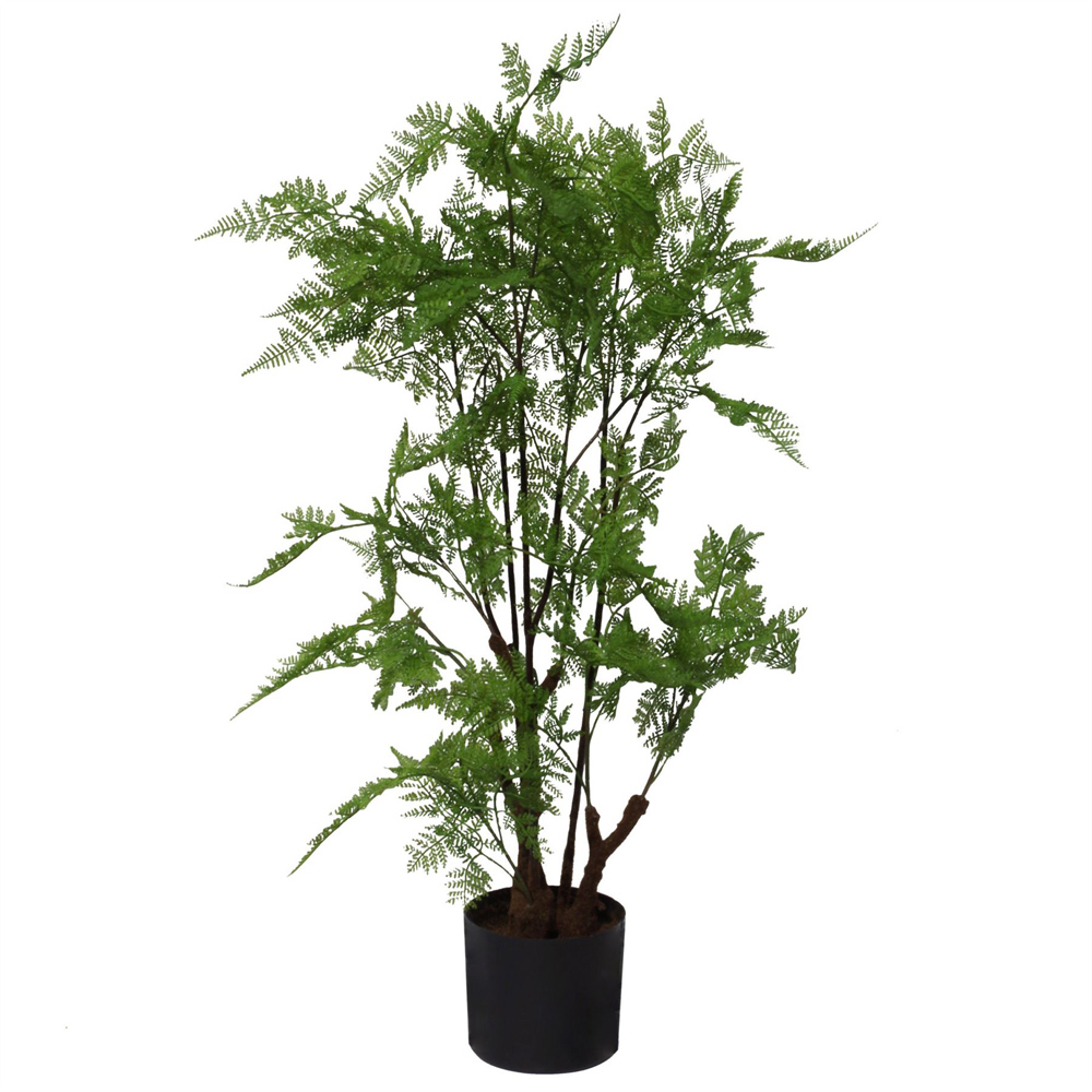 Leaf Moss Fern Artificial Plant Pot 90cm Image 1