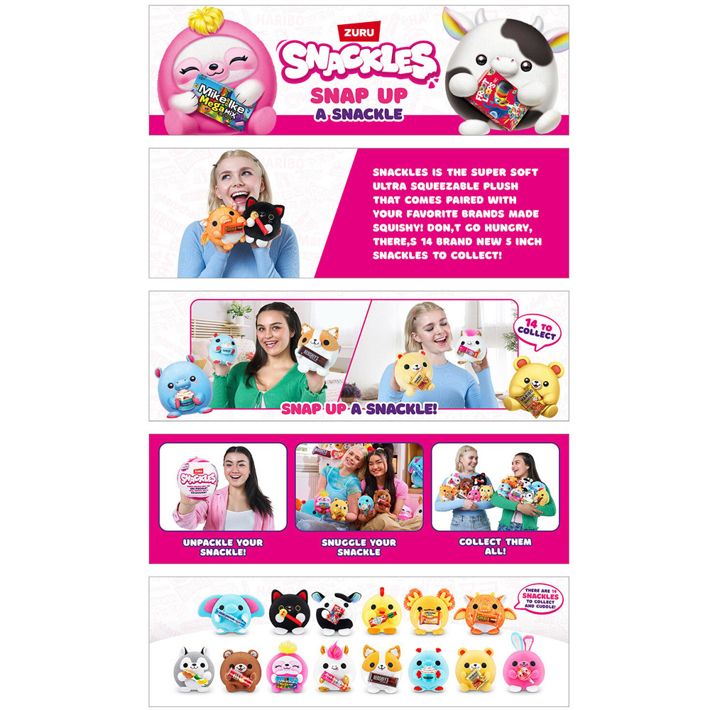 Single Mini Brands Snackles in Assorted styles Image 5