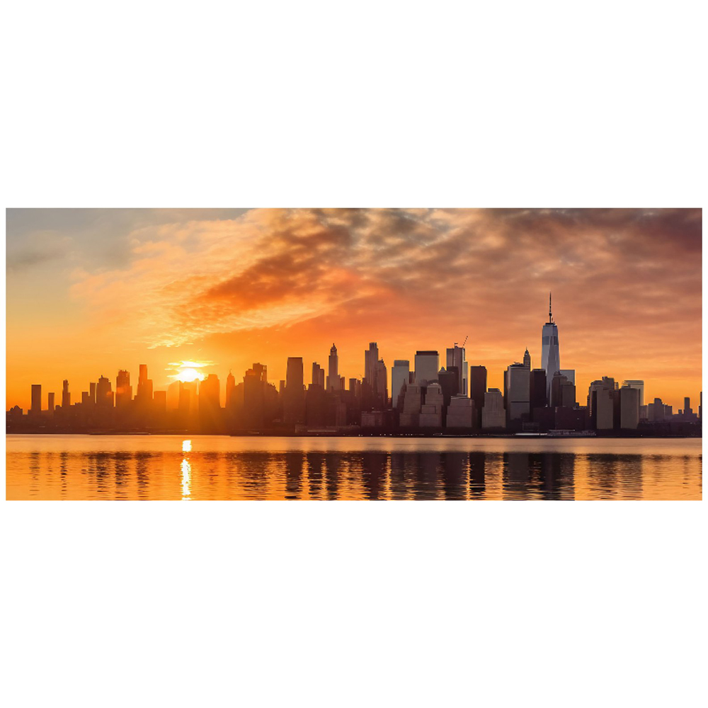 Warren Reed Designer New York At Sunrise Bathroom Splashback 25 x 60cm Image 2
