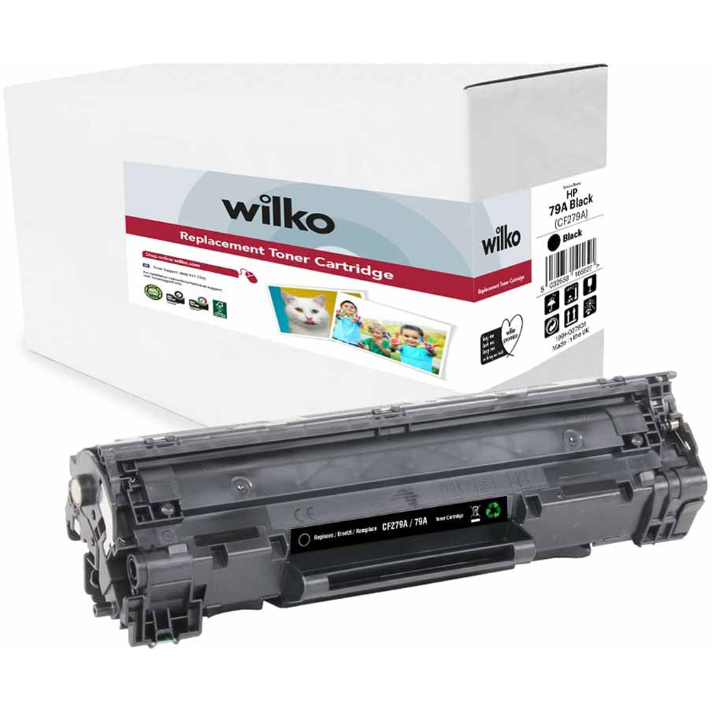 wilko Hp CF279a/79a Black Toner Image