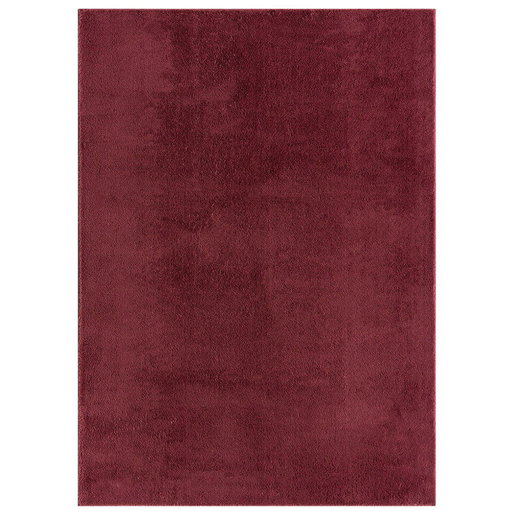 Desire Rugs Comfy Red Anti Slip Felt Backing Rug 80 x 120cm Image 1