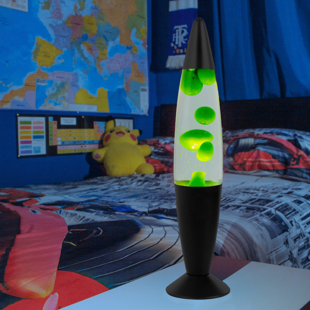 Global Gizmos Green Wax Lava Lamp 16 inch Image 2
