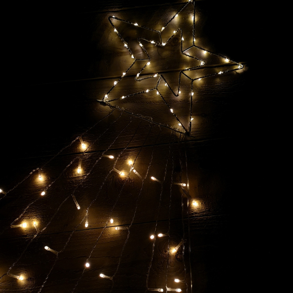 Samuel Alexander Shooting Star LED Outdoor Christmas Decoration 250cm Image 3