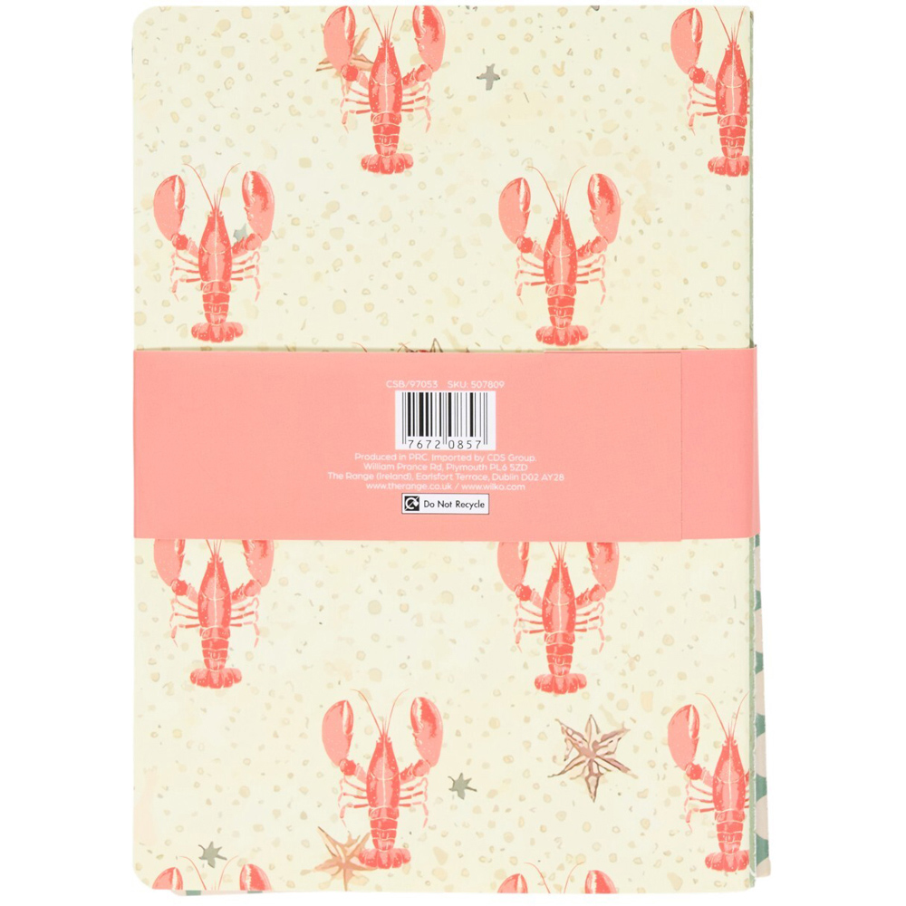 Pack of 3 Sealife Notebooks A5 Image 3