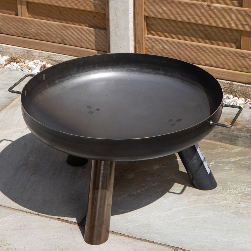 Samuel Alexander Black Steel Primo Caldera Outdoor Fire Pit 35cm Image 6