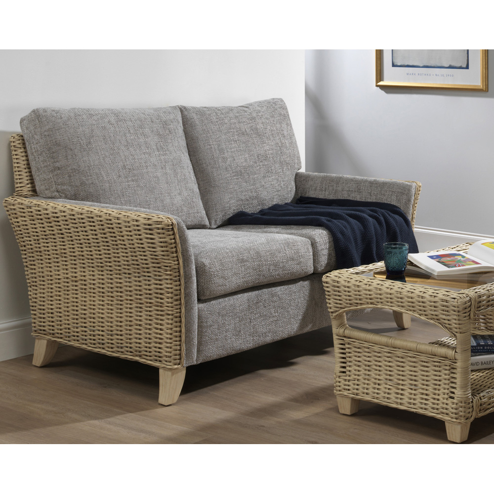 Desser Arlington 4 Seater Grey Fabric Sofa Set Image 3