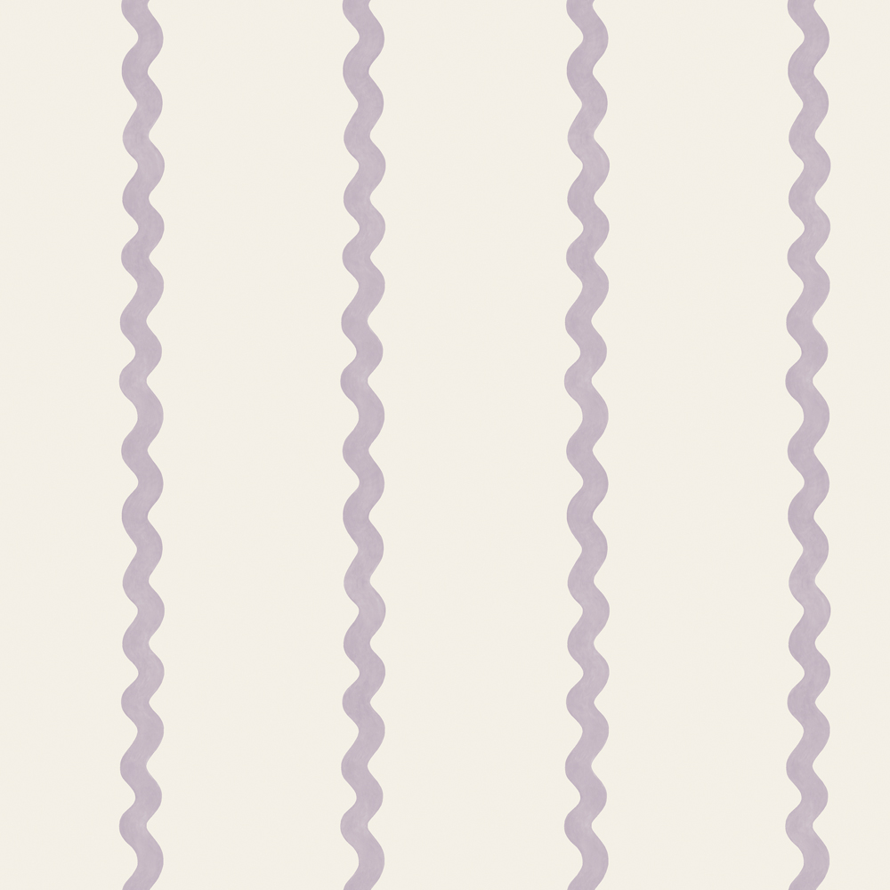Holden Decor Do The Wiggle Lilac Stripe Wallpaper Image 1