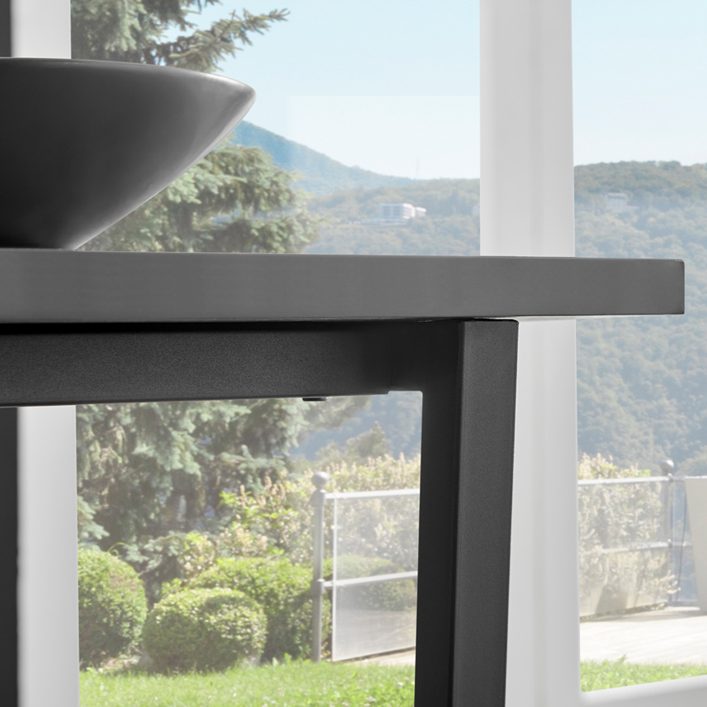 Furniturebox Copeland Cesano Marble Effect 2 Seater Dining Set White Mustard and Chrome Image 6