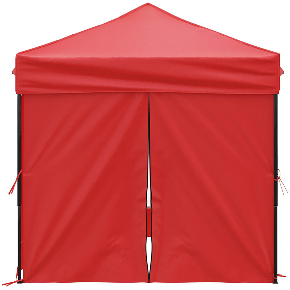 vidaXL 2 x 2m Red Foldable Party Tent Image 4