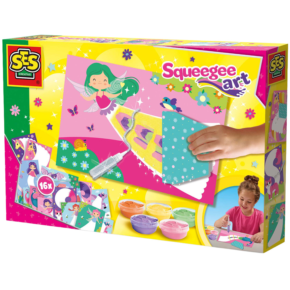 SES Creative Squeegee Art Set Image 1