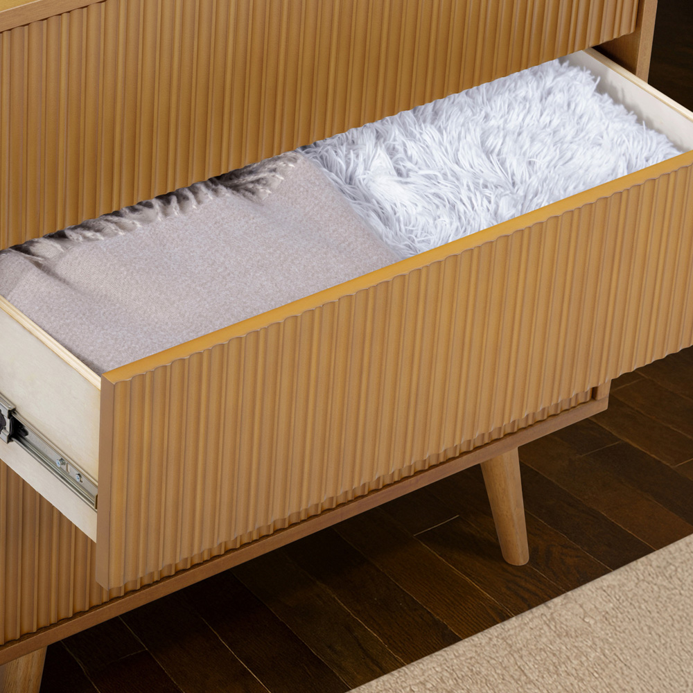 Teamson Home Tremolo 3 Drawer Natural Dresser Image 5