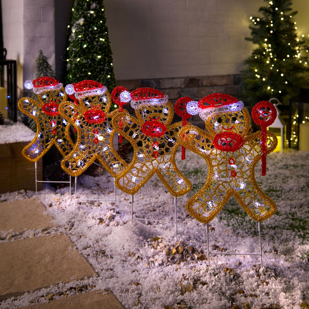 4 Piece Acrylic Characters Stake Lights Image 3