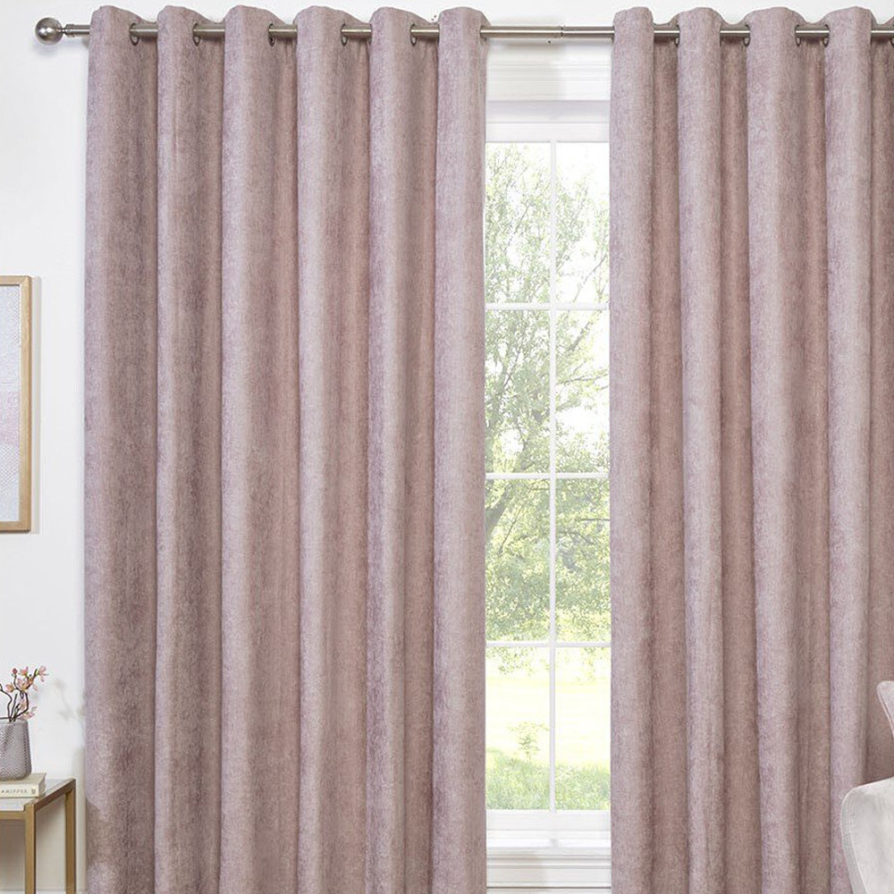 Alden Thermal Curtains - Dusty Pink / 183cm / 168cm Image 5