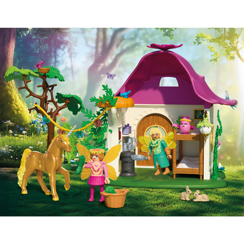 Playmobil Magical Unicorn Cosy Fairy Home Playset Image 10