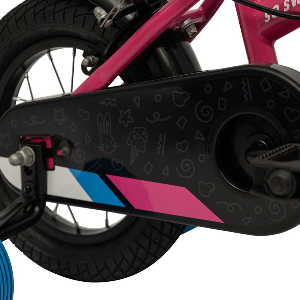 Huffy So Sweet 22035W Rose Pink Single Speed 12 inch Kids Bike Image 4