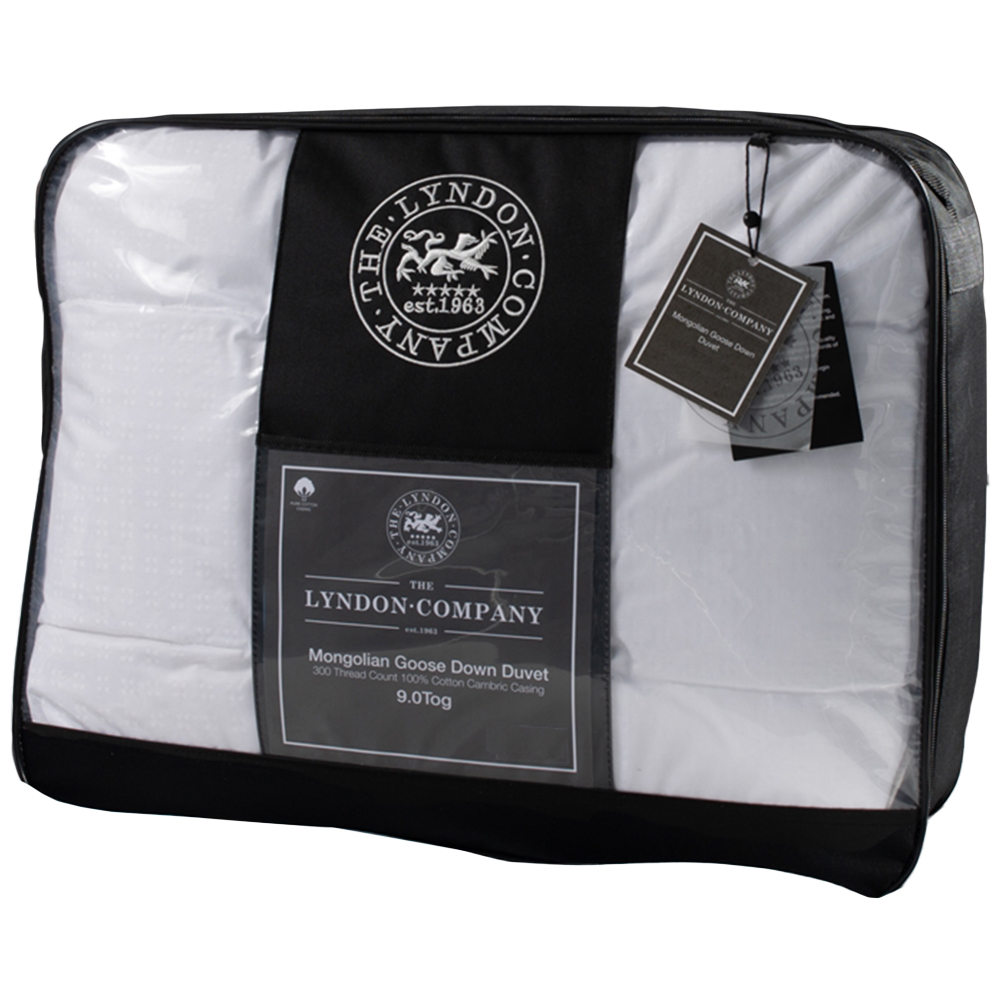 The Lyndon Company Super King Size Mongolian Goose Down Duvet 9Tog Image 1