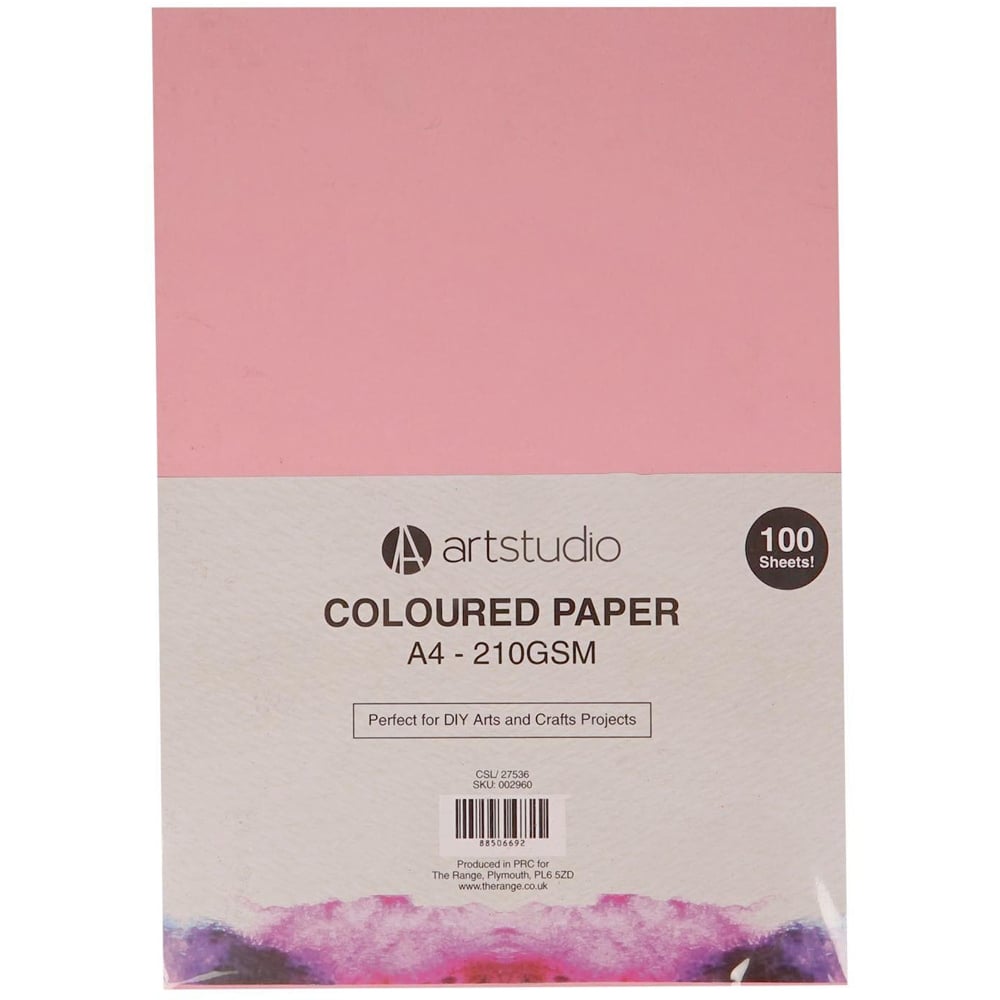 Art Studio A4 Coloured Paper Image