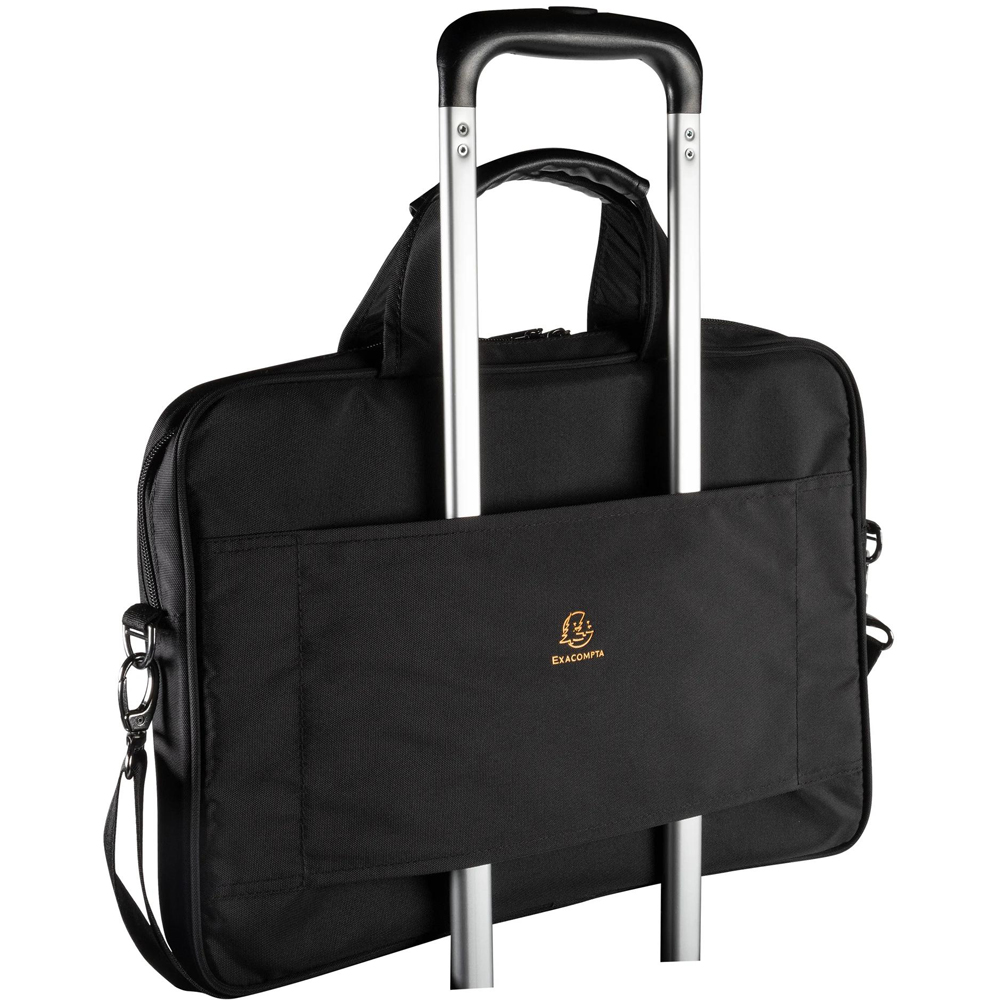 Exacompta Exactive 15.6 inch Black Lightweight Padded Laptop Bag Image 6