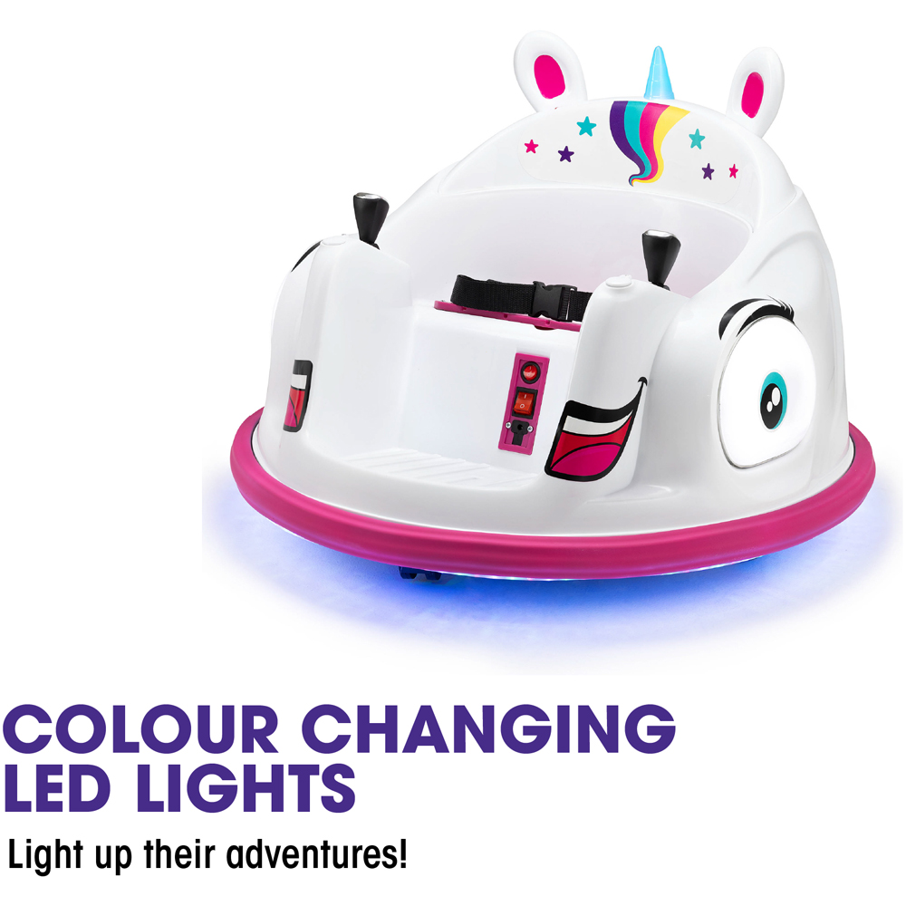 Xootz Toddler Unicorn Animal Bumper Ride-On Car Image 6