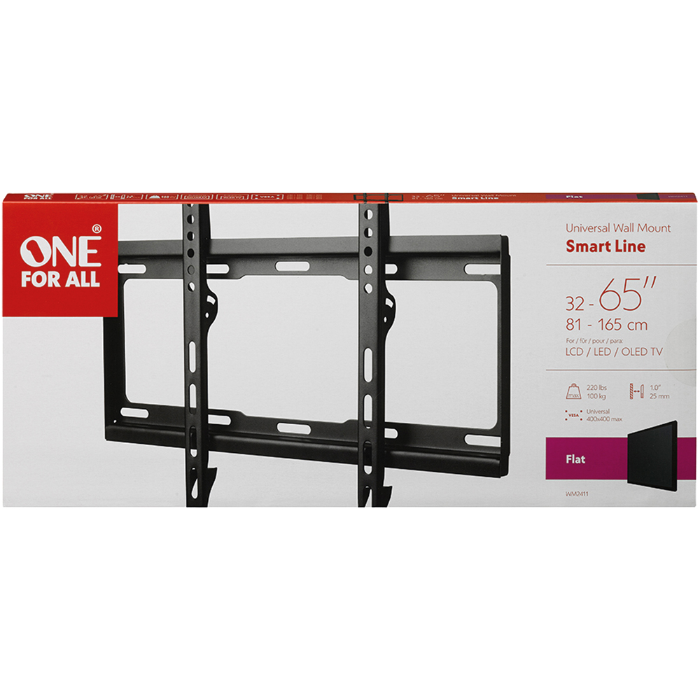 One For All 32 to 65 Inch Flat TV Bracket Image 4