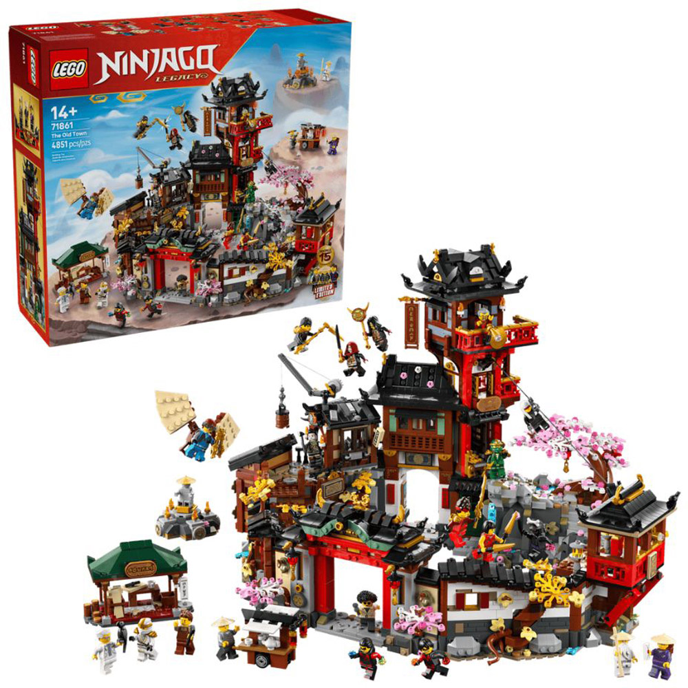 LEGO Ninjago 71861 The Old Town 15th Anniversary 4851 Pieces Image 2