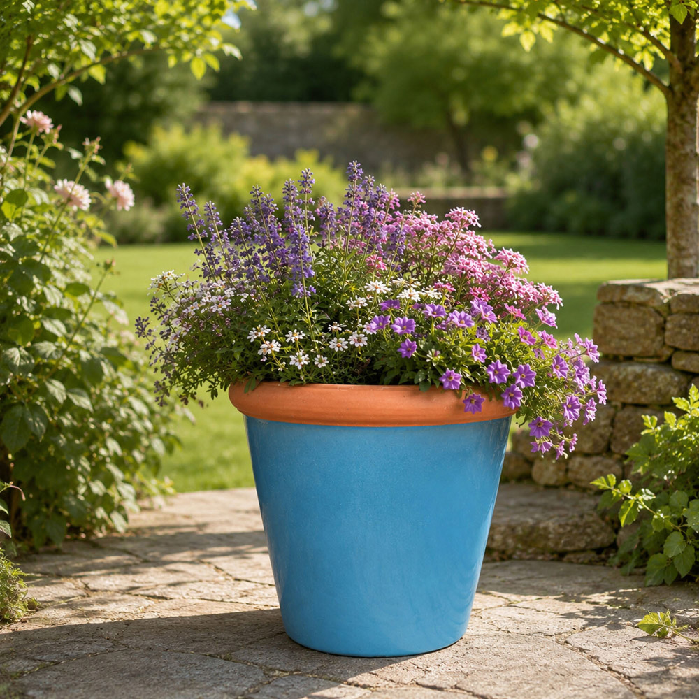 Glazed Linn Pot Image 2
