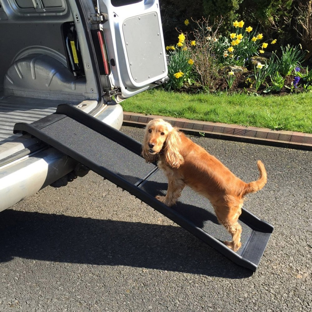 Plastic Pet Ramp Aid Folding & Lightweight for Dogs Image 2