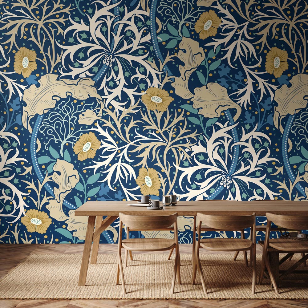 Origin Murals Trailing Seaweed Garden Chalk Wall Mural Image 1