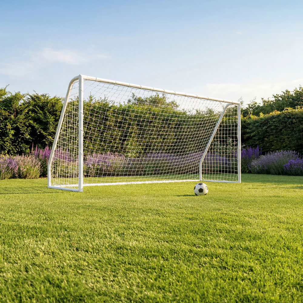 Charles Bentley 10 x 6ft Football Goal Post with Net and Pegs Image 7