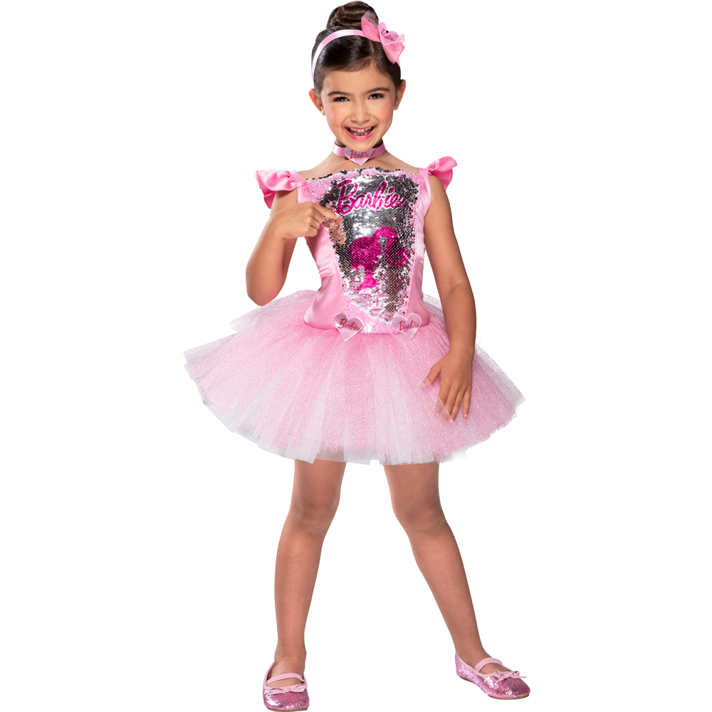 BAR- BARBIE BALLERINA COSTUME M Image 2