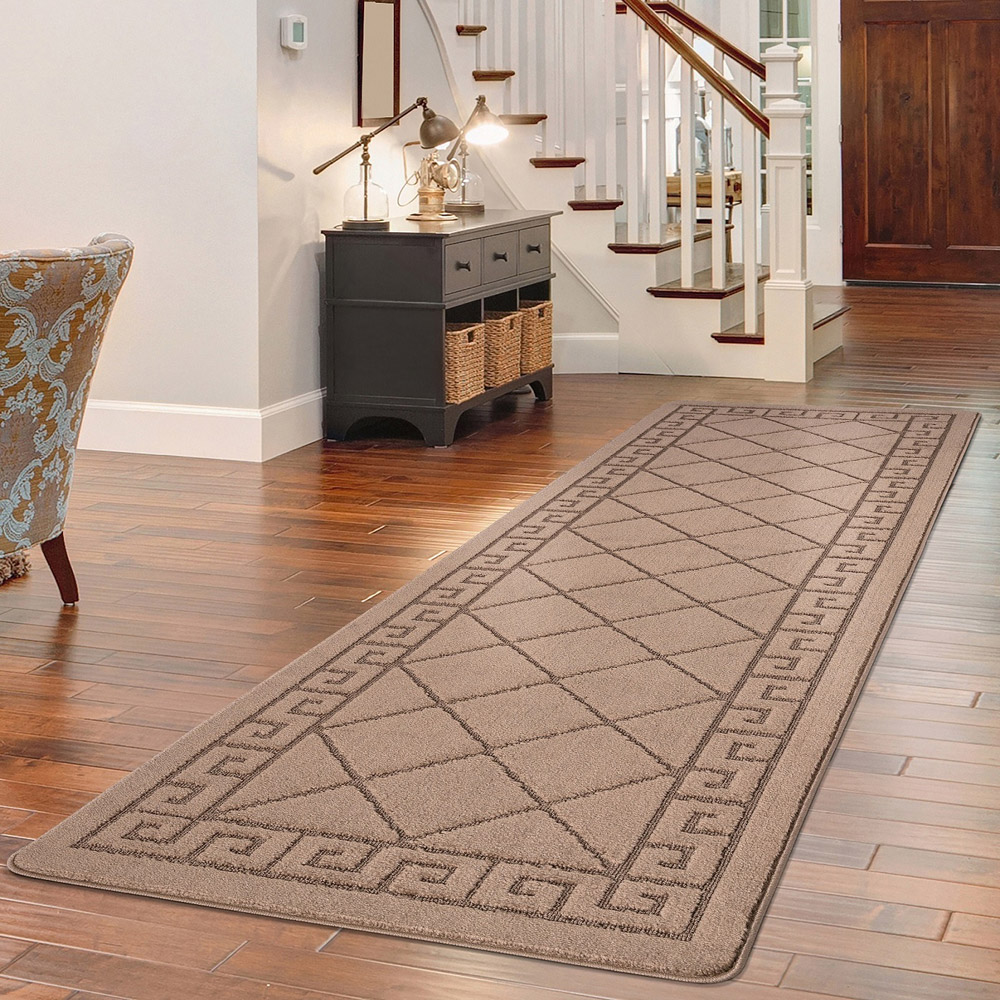 Smart Living Tribela Beige Gel Back Non-Slip Mat 80 x 300cm Image 2