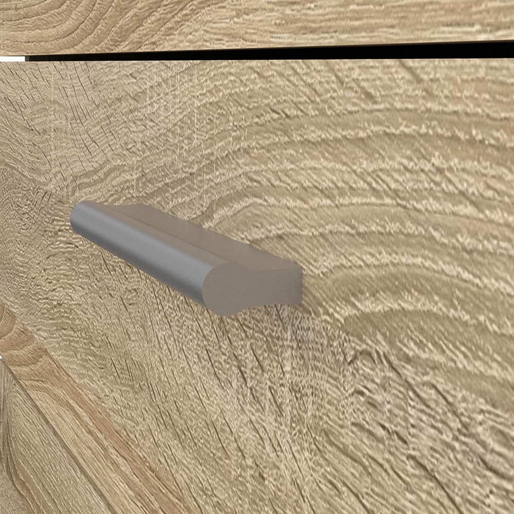 Florence 4 Drawer Oak Chest of Drawers Image 5